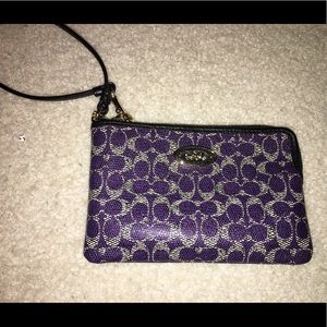 Coach Wristlet